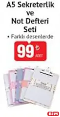 STUDİ A5 SEKRETERLİK VE NOT DEFTERİ SETİ